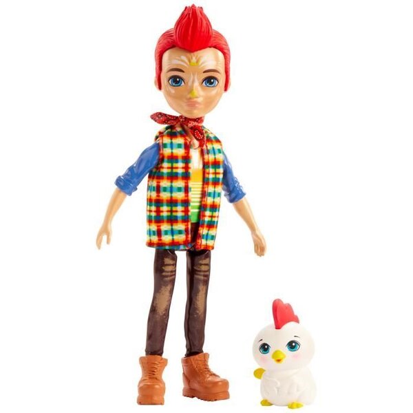 ENCHANTIMALS Redward Coq et Cluck - GJX39 - Mini-poupée - 4 ans et +