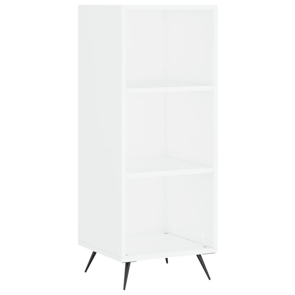 vidaXL Armoire à étagères blanc 34 5x32 5x90 cm bois d'ingénierie