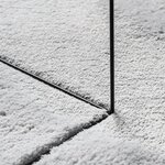 vidaXL Tapis HUARTE à poils courts doux et lavable gris 100x200 cm