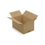 Caisse carton brune simple cannelure raja 45x30x24 cm (lot de 25)