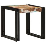 vidaXL Table basse 40 x 40 x 38 cm bois de récupération massif