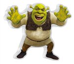 SHREK Shape 20th Anniversary 1 Once Argent Monnaie 2Dollars Niue 2021