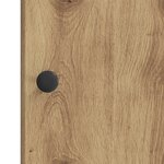 vidaXL Buffet Chêne artisanal 33 x 34 5 x 90 cm Bois d'ingénierie