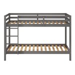Lit superposé 90x200 Jip - gris