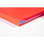 Protège-documents En Polypropylène Souple Opak 160 Vues - A4 - Rouge - X 8 - Exacompta
