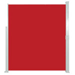 vidaXL Auvent latéral rétractable de patio 170x300 cm Rouge