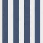 vidaXL Oreiller d'extérieur lot de 2 Impression rayure 45 x 45 cm Bleu