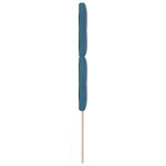 vidaXL Tête de lit LED avec des lumières à LED Bleu 80 cm Polyester