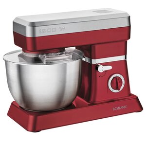 Bomann mixeur sur socle 1200 w rouge et argenté km 398 cb