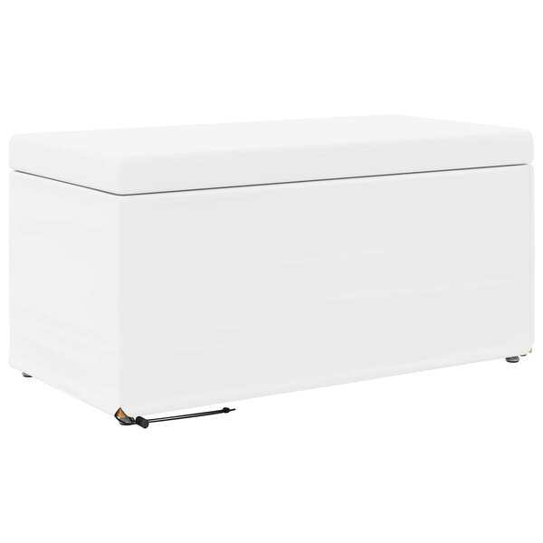 vidaXL Tabouret Blanc 81 x 41 x 40 cm