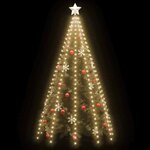 vidaXL Guirlande lumineuse filet d'arbre de Noël 300 LED 300 cm
