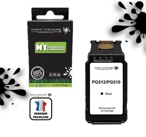 PG-510 / PG-512 NOIR - Grande capacité