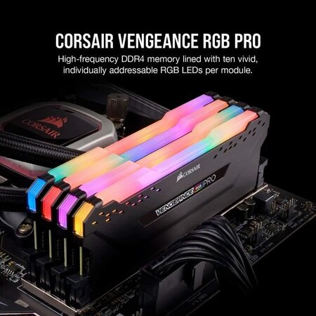 Corsair Vengeance RGB PRO Series 16 Go (2x 8 Go) DDR4 3200 MHz CL16 - TUF  Gaming Edition - Kit Dual Channel 2 barrettes de RAM DDR4 - La Poste