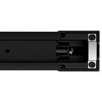 vidaXL Porte coulissante quincaillerie Aluminium et verre ESG 76x205cm