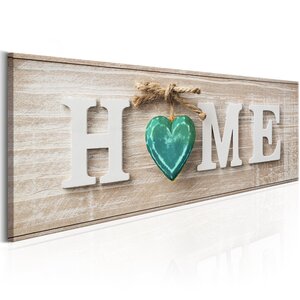 Tableau - home: blue l x h en cm 120x40