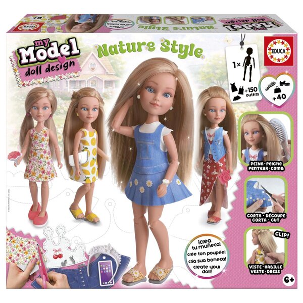 My Model : Style Nature  Kit de creation de Mode avec poupees
