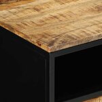 vidaXL Table basse Marron 90 x 50 x 40 cm Bois de manguier massif
