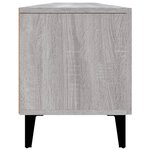 vidaXL Meuble TV sonoma gris 180x31 5x40 cm bois d'ingénierie