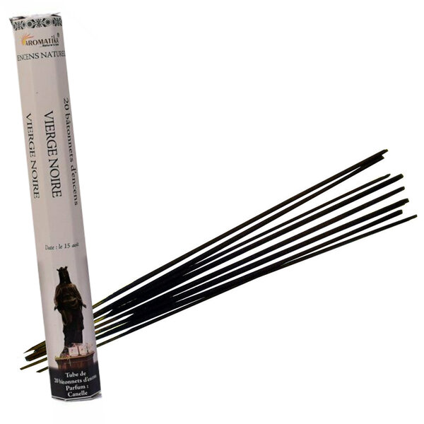 20 Bâtonnets d'encens Aromatika Vierge Noire