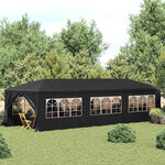 vidaXL Tente de réception 3x9 m Anthracite