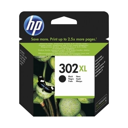 Hp cartouche d’encre 302 xl noir (lot de 2)