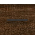 vidaXL Armoire murale chêne marron 80x36 5x35 cm bois d'ingénierie