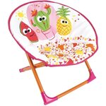 Fruity's siège lune pliable fruits pour enfant hauteur 47 x 54 x 42 cm