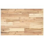 vidaXL Dessus de table rectangulaire 140x50x4 cm bois massif d'acacia