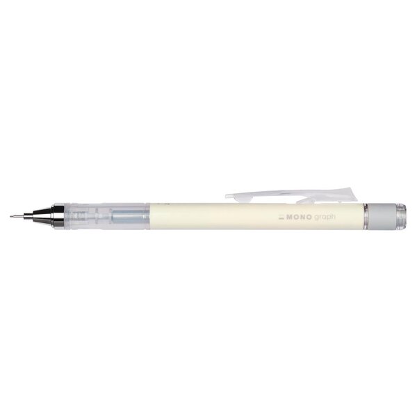 Porte-mine mécanisme Shake MONO graph 0 5 mm jaune crème x 6 TOMBOW