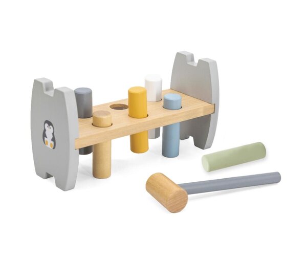 Jeu de marteau  44207 PolarB - pingouin à chevilles