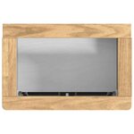 vidaXL Meuble sous Lavabo de Salle de Bain FLORO Blanc 60 x 40 x 80 cm