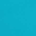 vidaXL Coussin de chaise 2 Pièces Turquoise 58 x 77 x 4.5 cm Tissu Oxford