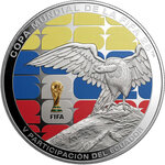 Monnaie FIFA WORLD CUP Argent 1 Sucre Ecuador 2026