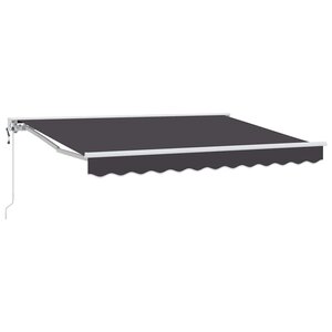 vidaXL Cadre d'auvent Anthracite 250 x 200 cm