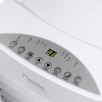 Bestron climatiseur portable 3 en 1 à télécommande aac9000 1010w blanc