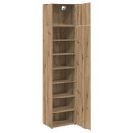 vidaXL Armoire de rangement chêne artisanal 50 x 41 x 225 cm