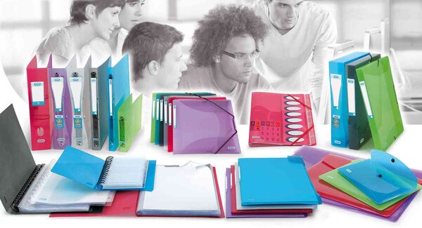 Pochette Document HAWAI translucide A4 Fermeture à Pression - Coloris Aléatoire OXFORD