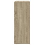vidaXL Buffets 2 Pièces chêne sonoma 60x31x84 cm bois d'ingénierie