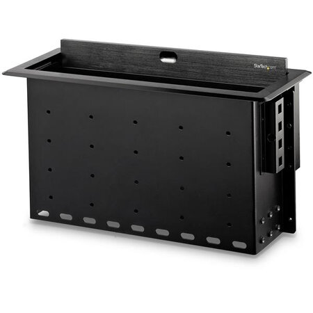 Startech.com box4module range-câbles bureau boîtier de câbles noir 1 pièce(s)