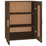 vidaXL Armoire murale chêne marron 69 5x32 5x90 cm bois ingénierie