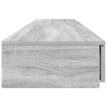 Tiroirs de lit vidaXL Gris Sonoma 180x36 5x16 5 cm en bois d'ingénierie