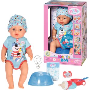 Zapf Creation 834992 - BABY Born Magic Boy 43cm