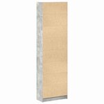 vidaXL Armoire Gris béton 55 x 25 x 189 cm Bois d'ingénierie