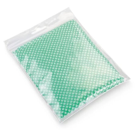 Sachet plastique zip transparent à trou de suspension européen 23x32 cm (lot de 1000)