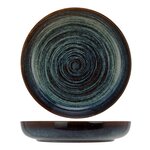 Cosy & Trendy Assiette creuse à motif de cercles Atlantis 4 Pièces bleu