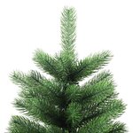 vidaXL Arbre de Noël artificiel aiguilles réalistes 90 cm vert