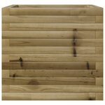 vidaXL Jardinière 50x50x45 5 cm bois de pin imprégné