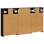vidaXL Ensemble de Meubles de Salle de Bain 3 Pièces 90 x 10 5 x 50 cm