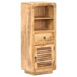 vidaXL Buffet 45x32x110 cm Bois de manguier brut