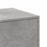 vidaXL Armoire d'apothicaire gris béton 30x41x144 5 cm bois ingénierie